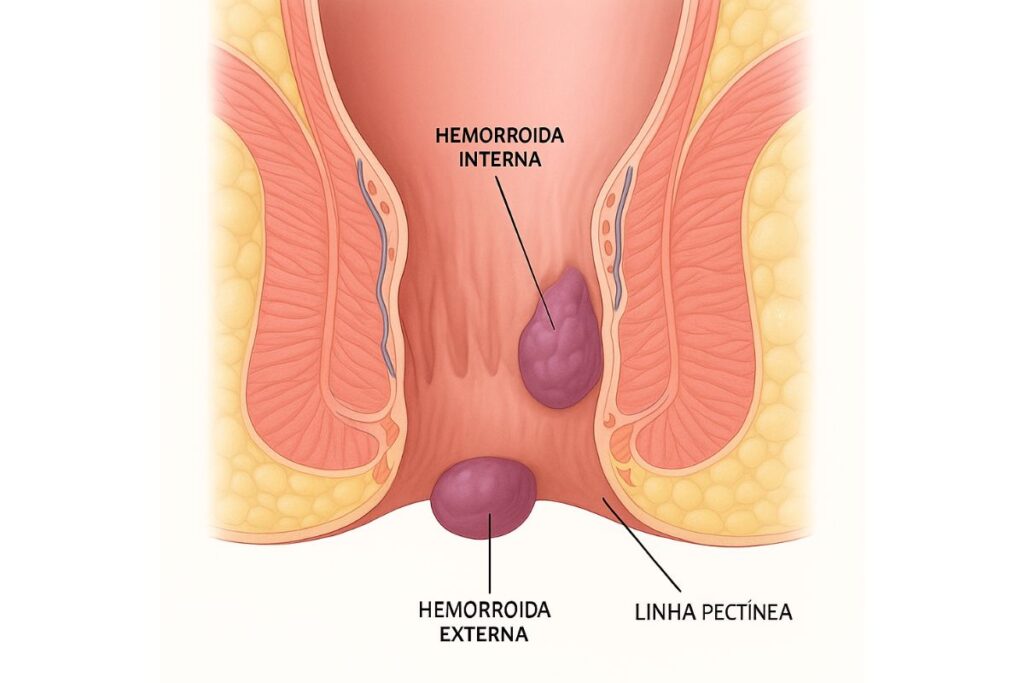 Hemorroida Externa